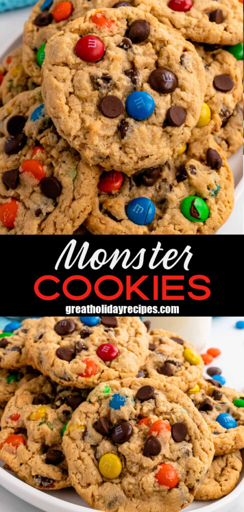 The best Monster Cookies are always a welcome treat any time of the year.