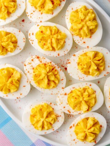The best creamy deviled eggs are terrific for Easter, parties, as an appetizer and perfect for the holidays.