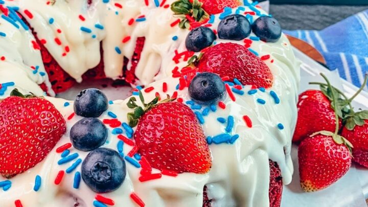 Image for Red Velvet 4th of July Cake