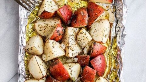 Image for Grilled Potatoes in Foil (Grilled Red Potatoes)