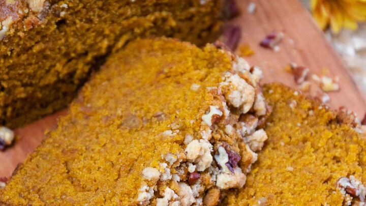 Image for Pumpkin Pecan Streusel Bread