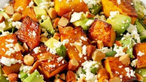 Image for Roast Pumpkin and Feta Salad Recipe