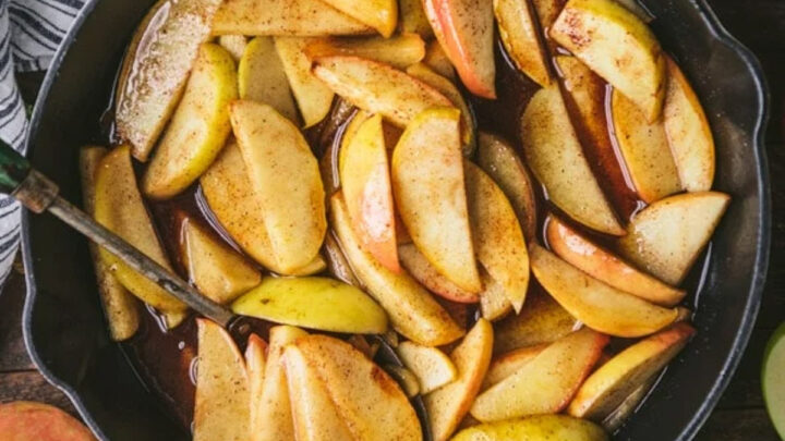 Image for Baked Apple Slices with Brown Sugar and Cinnamon