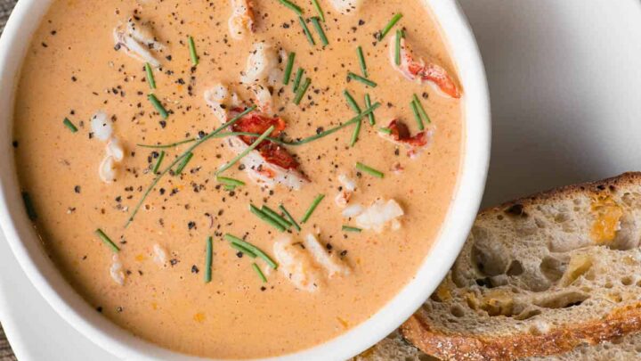 Image for The BEST Lobster Bisque Recipe