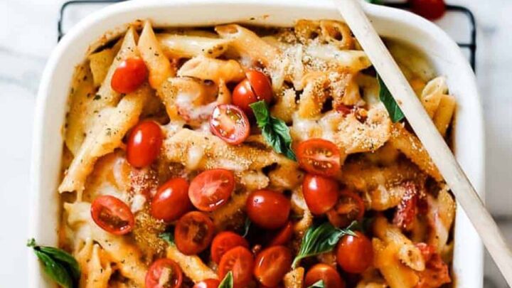 Image for Three-Cheese Italian Pasta Bake