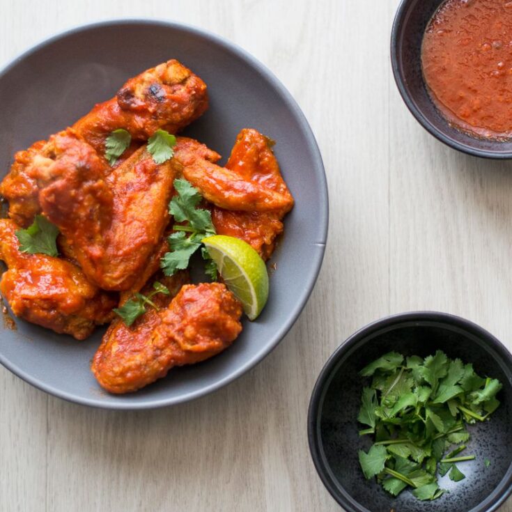 Image for Sriracha Chicken Wings Recipe